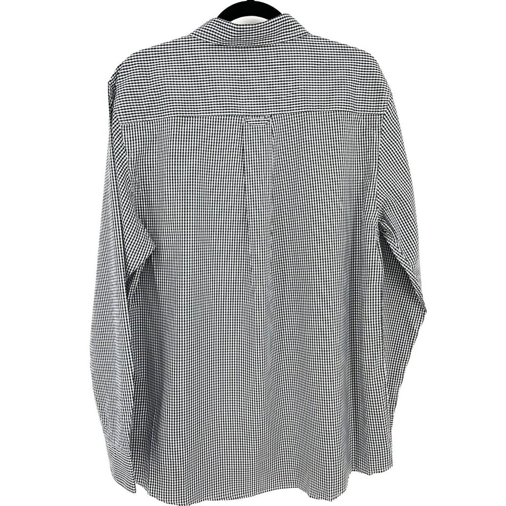Haggar Wrinkle Resistant Shirt Men's Large Button Lightweight Long Sleeve $56 - Picture 6 of 9